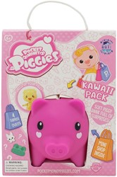 Pockey Money Piggies Speelfiguur met Spaarpot  - Kawaii Pack