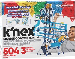 K'nex Murmelbahn Bauset mit Motor - STEM Spielzeug - 504 Teile