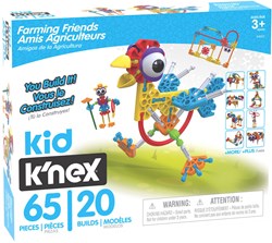 K'nex Baukasten-Set Farmin Friends - buntes Konstruktionsspielzeug Bauernhof