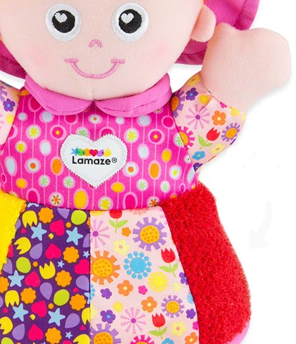 Lamaze Kuschelpuppe My Friend Emily - sensorisches Babyspielzeug-3
