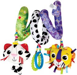 Lamaze Aktivitätsspirale Babyspielzeug - buntes sensorisches Spielzeug