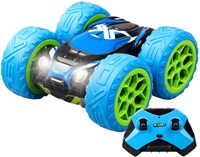 Spectron RC Stuntauto Exost 360 Cross MX blau-grün 12 km/h Spielzeugauto-2