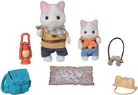 Sylvanian Families Abenteuerset Latte-Katze Bruder und Baby Puppen Spielzeug-3
