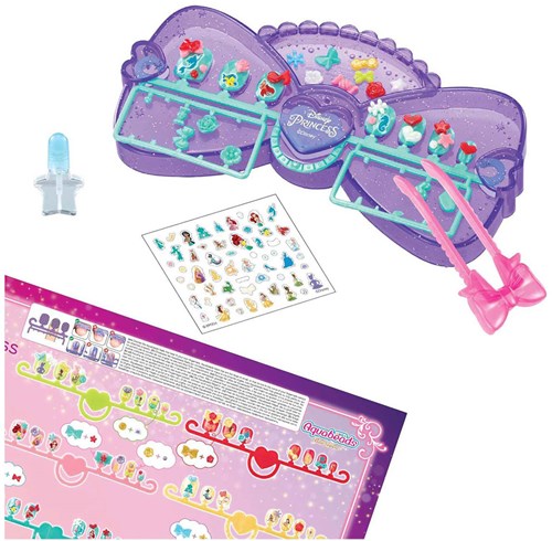 Epoch Disney Princess Nagelstudio Bastelset Aquabeads für Kinder-3