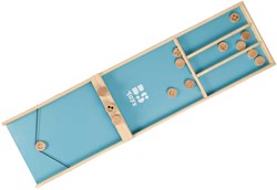 BS Toys Holz Sjoelbak Junior - Kinderspiel Sjoelbrett 19-teilig