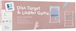 BS Toys Disc Ziel und Leiterspiel 2-in-1 Outdoor-Spielspaß ab 8 Jahren