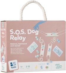 BS Toys Hunde Rettungsrennen Holz Balancespiel Teamwork