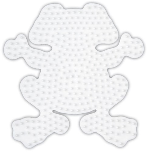 Hama Bügelperlen Steckplatte - Frosch - Kreatives Bastelspielzeug-2