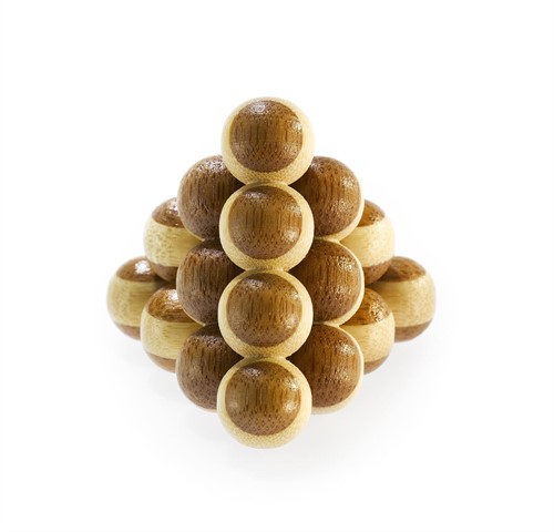 Eureka 3D Bamboo Puzzle - Cannon Balls* (only available in display 52473120)