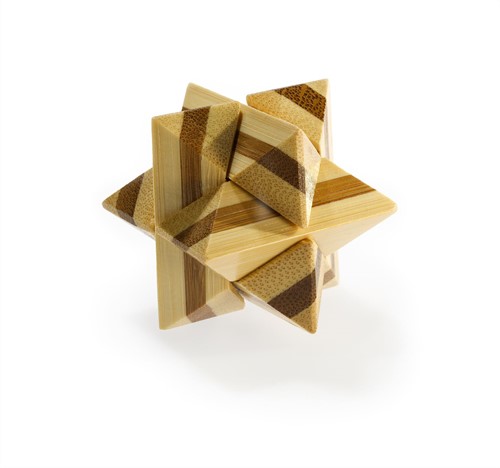 Eureka 3D Bamboo Puzzle - Superstar** (only available in display 52473120)