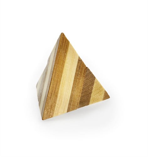 Eureka 3D-Bambus-Puzzle - Pyramide