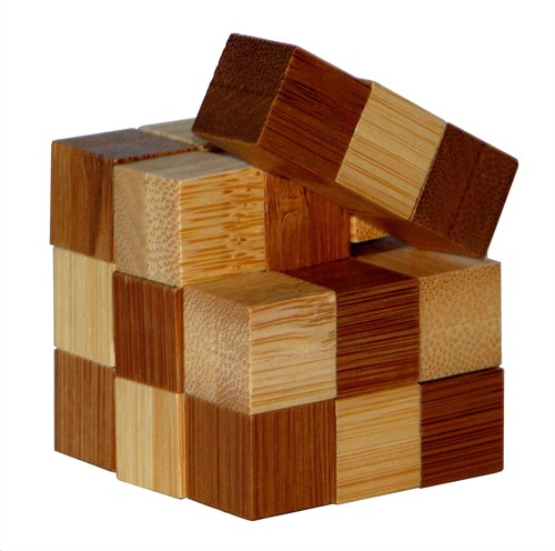 Eureka 3D Bamboo Puzzle - Snake Cubes** (only available in display 52473120)
