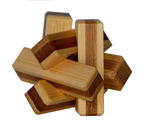 Eureka 3D Bamboo Puzzle - Firewood** (only available in display 52473120)