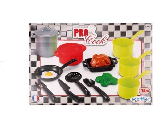 Pannenset Küchengeräte Edelstahl Spielzeugset für Kinder
