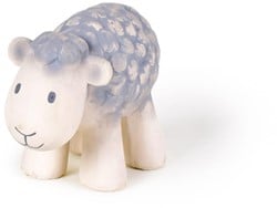 Tikiri Badespielzeug Schaf Naturkautschuk mit Glöckchen 9cm Baby