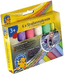 Pustefix Stoepkrijt - 6 stuks