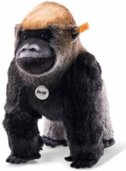 Steiff Plüsch Boogie Gorilla Kuscheltier schwarz 35 cm - weiches Stofftier Affe