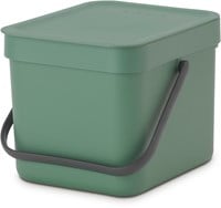 Brabantia afvalemmer Sort & Go 6L fir groen
