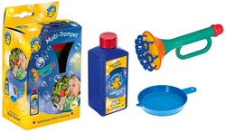 Pustefix Spielzeug für Draußen Seifenblasen Multi-Bubble-Trompete