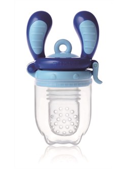 KidsMe Food Feeder Fruchtsauger Lutschbeutel für Baby - Größe M - Blau