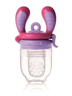 KidsMe Food Feeder Fruchtsauger Lutschbeutel für Baby - Größe M - Lavendel