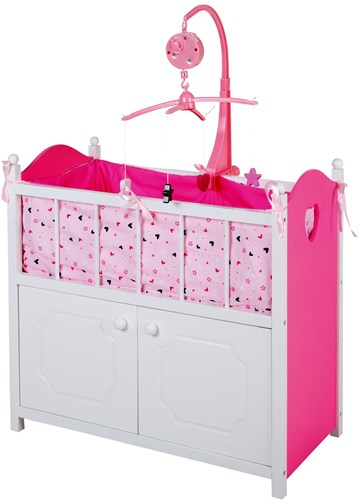 Poppenbed Ledikant Met Muziek My Beautiful Dolls Room-2