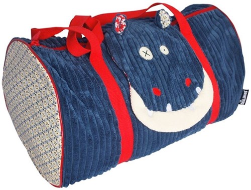 Globe Trotoys Weekendtas, das coole Nilpferd 45x23x25 cm
