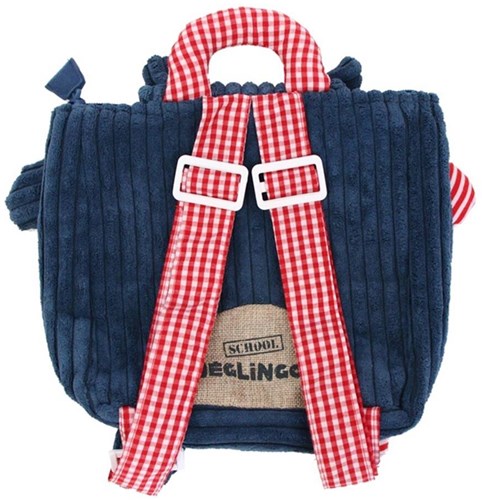 Globe Trotoys Rucksack, Das coole Nilpferd 25 x 25 cm-2