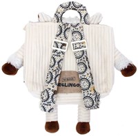 Globe Trotoys Les Dglingos Globe Trotoys Les Dglingos Lama-Rucksack, das junge Lama 25 x 25 cm-2