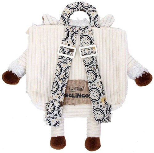 Globe Trotoys Les Dglingos Globe Trotoys Les Dglingos Lama-Rucksack, das junge Lama 25 x 25 cm-2
