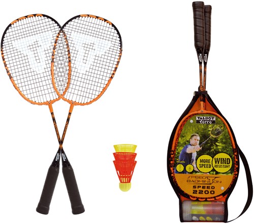 Schildkröt Speed Badminton Set für draußen und drinnen - ideal für Einsteiger