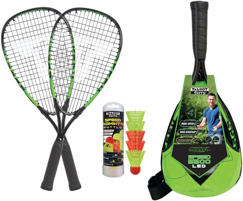 Schildkröt Speedbadminton Set Speed 5500 LED für Tag und Nacht Spielspaß