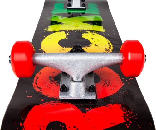 Hot Skateboard Rasta Fade 8 inch Rocket-2