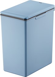 EKO Mülleimer Touch 20 Liter blau - moderner Abfalleimer stilvoll
