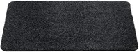 HQ Schmutzfangmatte anthrazit 50x80cm - waschbare Türmatte Baumwolle Polyester-3