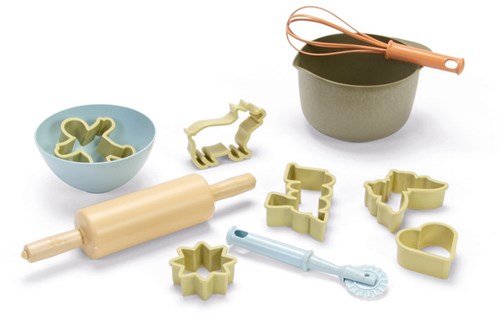 Dantoy Bio Backset Spielzeug - nachhaltiges Küchenset Geschenkbox