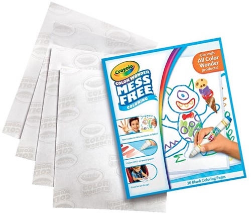 Crayola Malbuch Color Wonder Nachfüllblock - kreatives Zeichenpapier