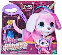 Hasbro FurReal Glamalots - Interaktiver Plüschhund mit Zubehör