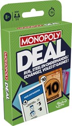 Hasbro Monopoly Kartenspiel Deal - Gesellschaftsspiel für Kinder und Erwachsene