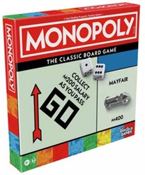 Hasbro Brettspiel Monopoly Classic - Familienspiel - Lernspielzeug