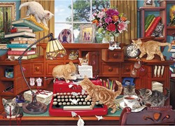 Gibsons Puzzle Writer's Block - 1000 Teile