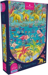 Gibsons Puzzle House of Turnowsky Tropical Oasis 1000 Teile