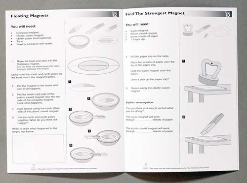 Erste Experimente Box Magnetismus (ENGL. Anleitung)