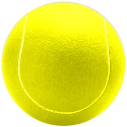 HOT Sports + Toys Tennisball Mega 23 cm gelb aufblasbar Spielzeug
