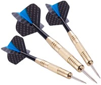 Longfield Games Dartset Steeltip Brass 22 Gramm im Etui Blau-3
