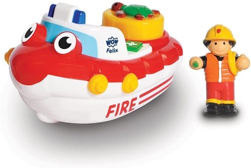 WOW Toys Feuerwehrboot Fireboat Felix - Spielzeugboot für Kinder-2