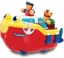 WOW Toys Badespielzeug Tommy Tug Boat für Kinder