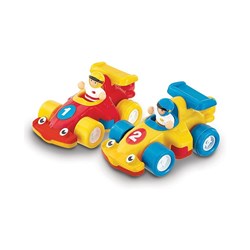 WOW Toys Turbo Twins Rennwagen - Spielzeugautos für Kinder