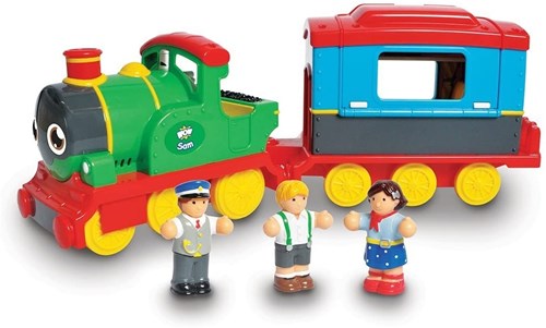 WOW Toys Spielzeugzug Sam - interaktiver Dampfzug für Kinder