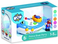 WOW Toys Polizeiboot Spielzeug Perry für Kinder - Badespielzeug-3